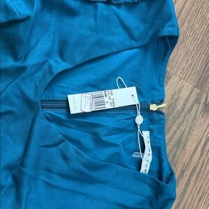 Teal Long Sleeve Dress